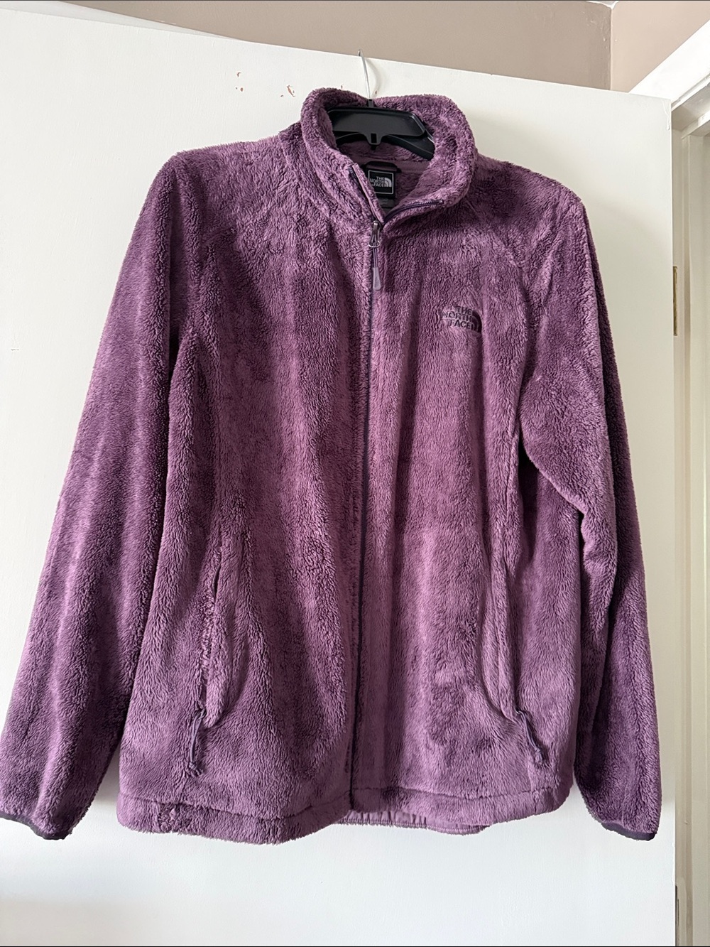 The North Face Plush Full-Zip Jacket - Plum